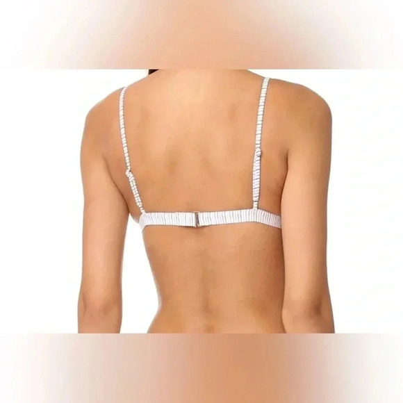 Eberjey Women's Large Bikini Lines Taylor Bikini Top Multi Color Swimwear Beach - Picture 2 of 10